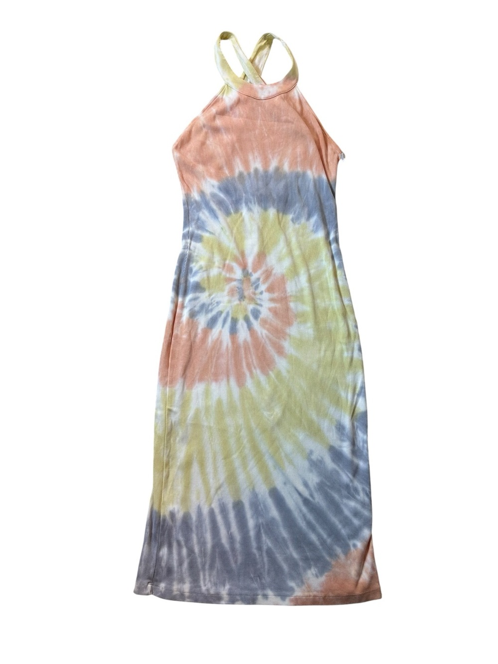 Young Fabulous & Broke Tie Dye Midi Dress Size Medium NWT NEW - Picture 4 of 10